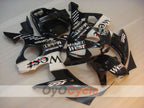 Injection Fairing kit for 03-04 YZF-R6 - White, Black - West #OYO87900929
