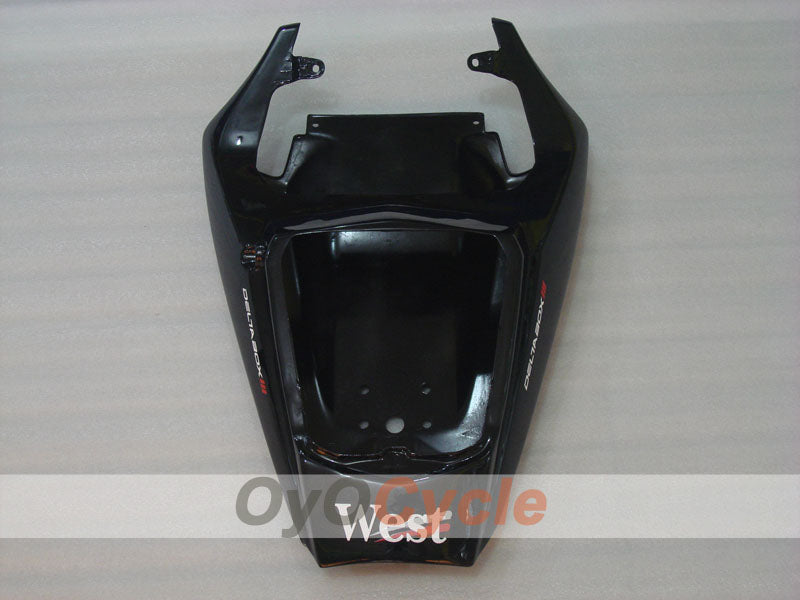 Injection Fairing kit for 03-04 YZF-R6 - White, Black - West #OYO87900929