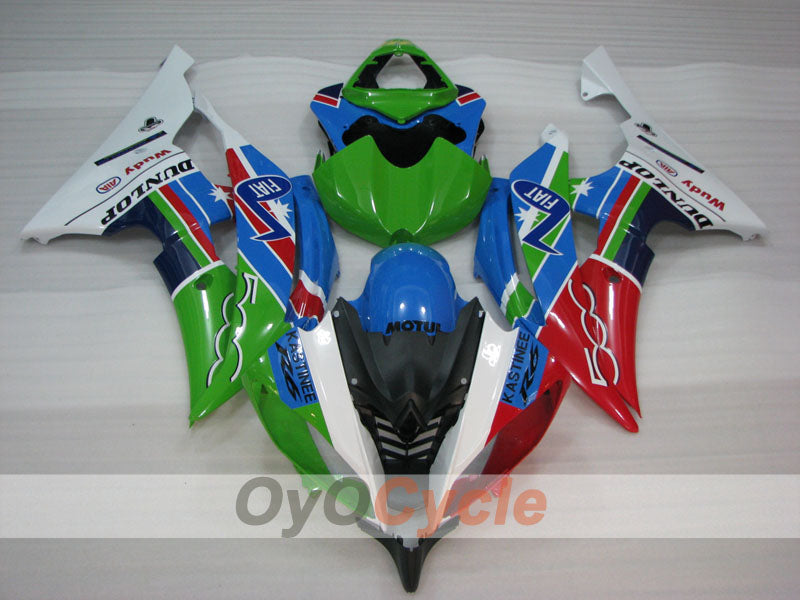 Injection Fairing kit for 08-16 YZF-R6 - Multicolour - DUNLOP, FIAT, MOTUL #OYO87900955 Secondary image