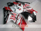 Injection Fairing kit for 08-16 YZF-R6 - Red, White - FIAT #OYO87900958