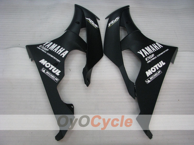Injection Fairing kit for 08-16 YZF-R6 - Black, Matte - Factory Style #OYO87900974