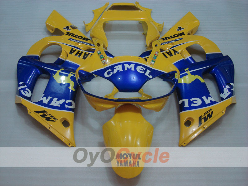 Injection Fairing kit for 98-02 YZF-R6 - Yellow, Blue - Camel, MOTUL #OYO87900982 Secondary image