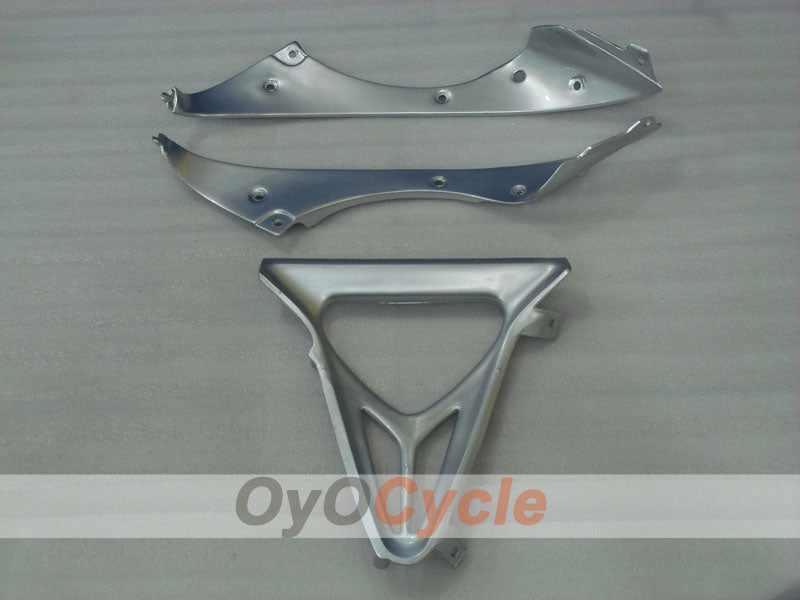 Injection Fairing kit for 98-02 YZF-R6 - Red, Silver - Fortuna, MOTUL #OYO87900993