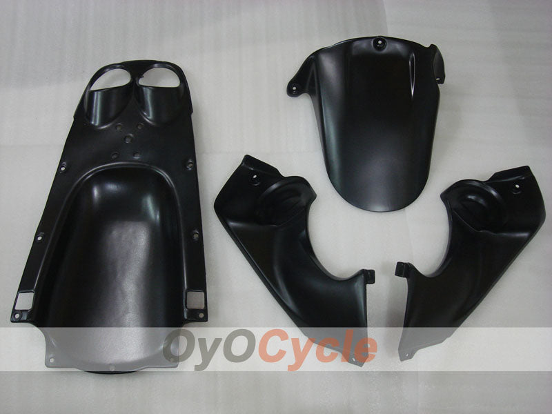 Injection Fairing kit for 98-02 YZF-R6 - Red, Silver - Fortuna, MOTUL #OYO87900993