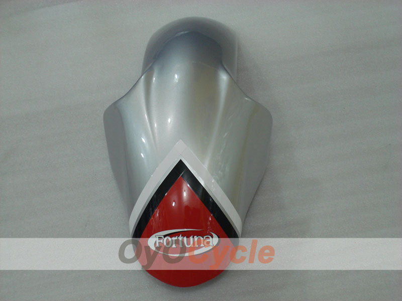 Injection Fairing kit for 98-02 YZF-R6 - Red, Silver - Fortuna, MOTUL #OYO87900993