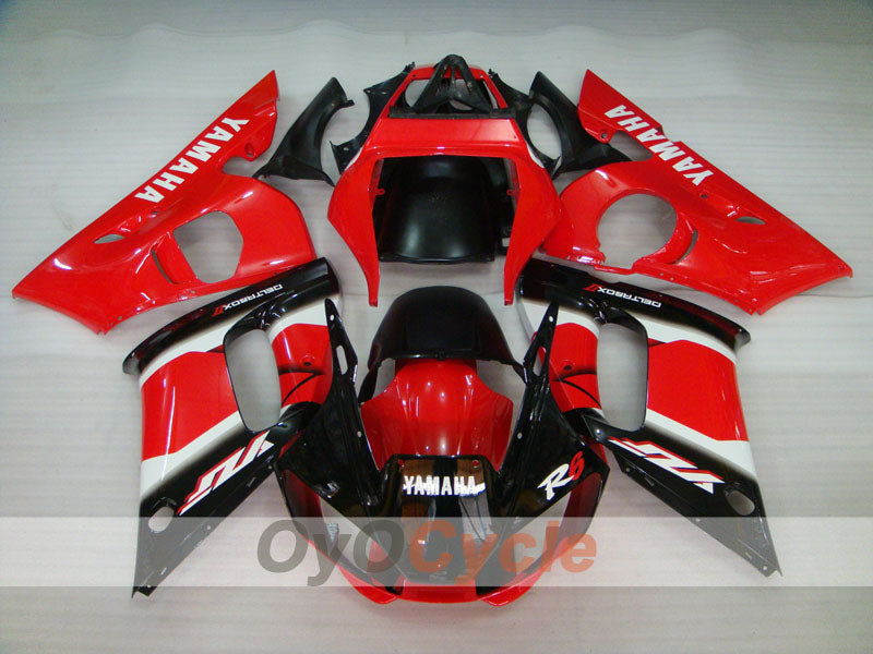 Injection Fairing kit for 98-02 YZF-R6 - Red, Black - Factory Style #OYO87901014 Secondary image