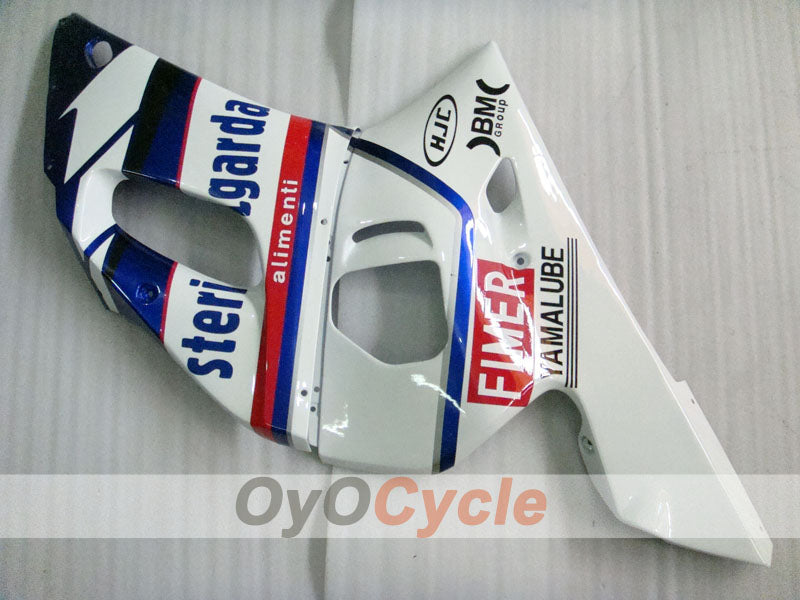Injection Fairing kit for 98-02 YZF-R6 - Blue, White - Sterilgarda #OYO87901024