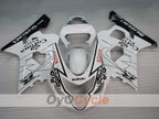Injection Fairing kit for 04-05 GSX R750 - White, Black - Corona #OYO87901242