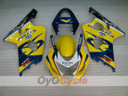 Injection Fairing kit for 04-05 GSXR600 - Yellow, Black - Corona, MOTUL #OYO87901166