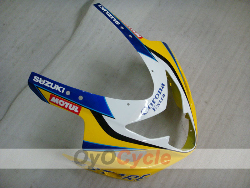 Injection Fairing kit for 04-05 GSXR600 - Yellow, Blue - Corona, MOTUL #OYO87901167