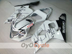 Injection Fairing kit for 04-05 GSXR600 - White, Black - Corona, MOTUL #OYO87901169