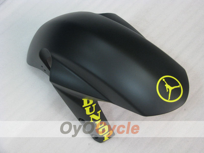 Injection Fairing kit for 04-05 GSX R750 - Yellow, Black - Jordan #OYO87901257