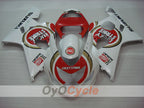 Injection Fairing kit for 04-05 GSXR600 - Red, White - Lucky Strike #OYO87901203