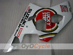 Injection Fairing kit for 04-05 GSX R750 - Red, White - Lucky Strike #OYO87901260