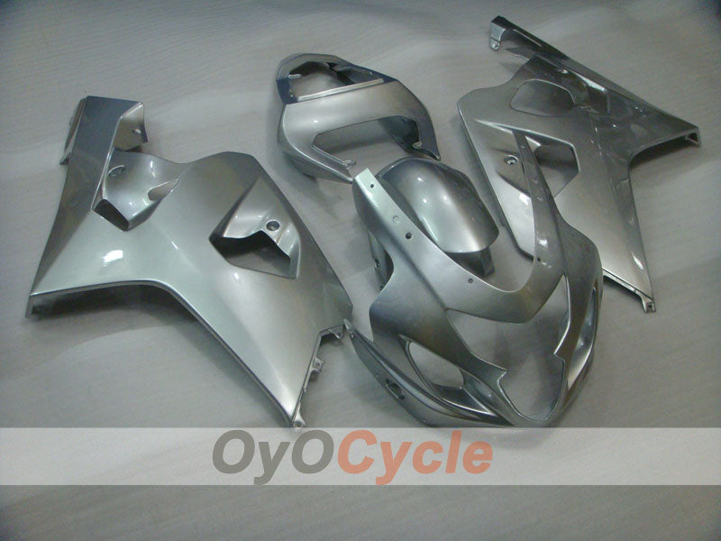 Injection Fairing kit for 04-05 GSXR600 - Silver - Factory Style #OYO87901358 Main image