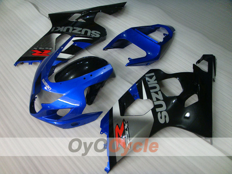 Injection Fairing kit for 04-05 GSX R750 - Blue, Black - Factory Style #OYO87901182