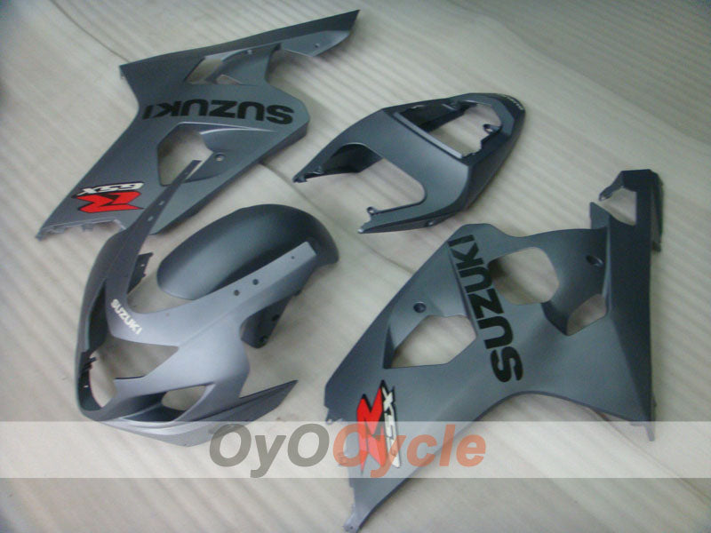 Injection Fairing kit for 04-05 GSXR600 - Grey - Factory Style #OYO87901361 Main image