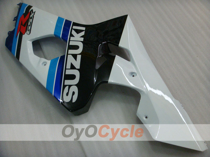 Injection Fairing kit for 04-05 GSX R750 - White, Black - Factory Style #OYO87901187
