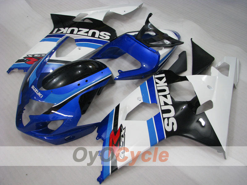 Injection Fairing kit for 04-05 GSX R750 - White, Black - Factory Style #OYO87901187