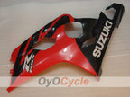 Injection Fairing kit for 04-05 GSXR600 - Red, Black - Factory Style #OYO87901365