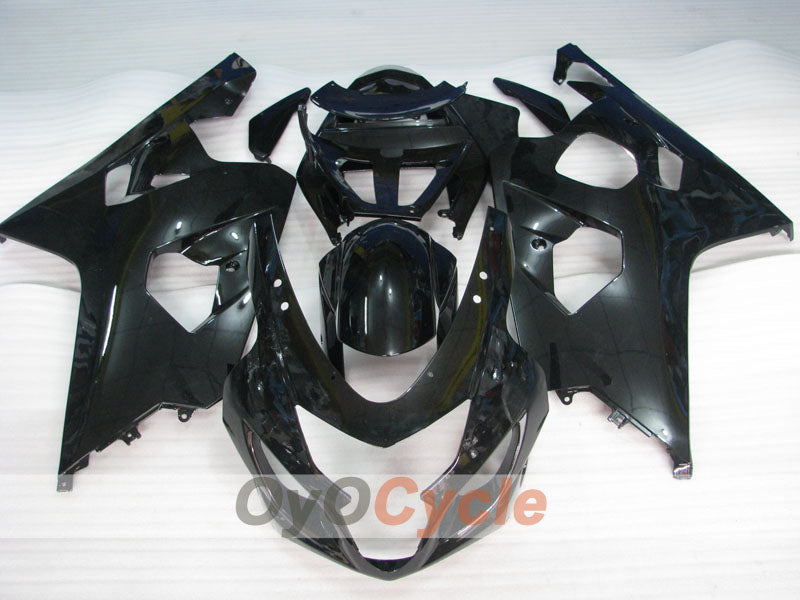 Injection Fairing kit for 04-05 GSX R750 - Black - Factory Style #OYO87901196
