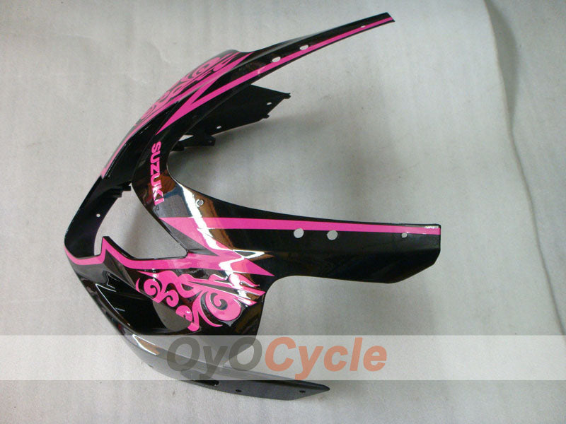 Injection Fairing kit for 04-05 GSXR600 - Black, Pink - Factory Style #OYO87901371