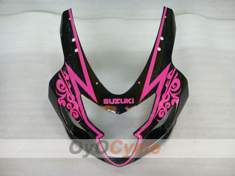 Injection Fairing kit for 04-05 GSXR600 - Black, Pink - Factory Style #OYO87901371
