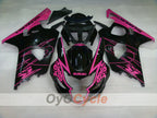 Injection Fairing kit for 04-05 GSXR600 - Black, Pink - Factory Style #OYO87901371