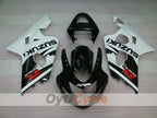 Injection Fairing kit for 04-05 GSX R750 - White, Black - Factory Style #OYO87901201