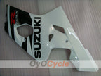 Injection Fairing kit for 04-05 GSX R750 - White, Black - Factory Style #OYO87901201