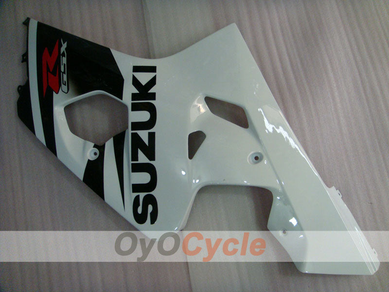 Injection Fairing kit for 04-05 GSX R750 - White, Black - Factory Style #OYO87901201