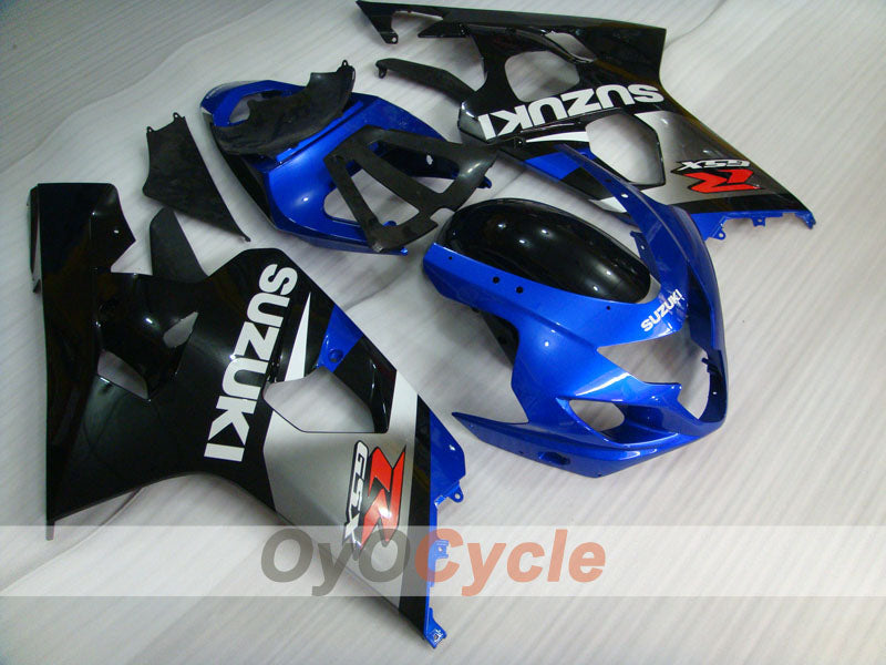 Injection Fairing kit for 04-05 GSXR600 - Blue, Black - Factory Style #OYO87901382 Main image