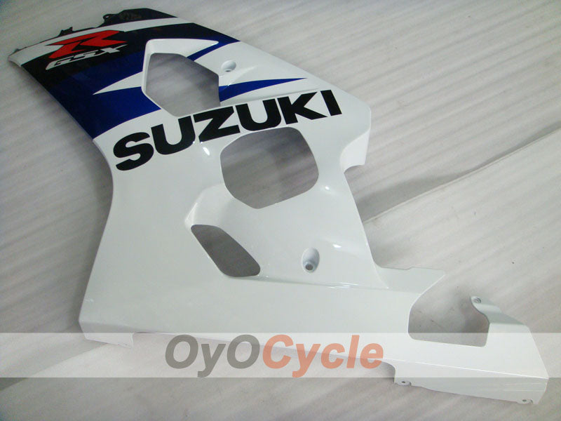 Injection Fairing kit for 04-05 GSX R750 - Blue, White - Factory Style #OYO87901218