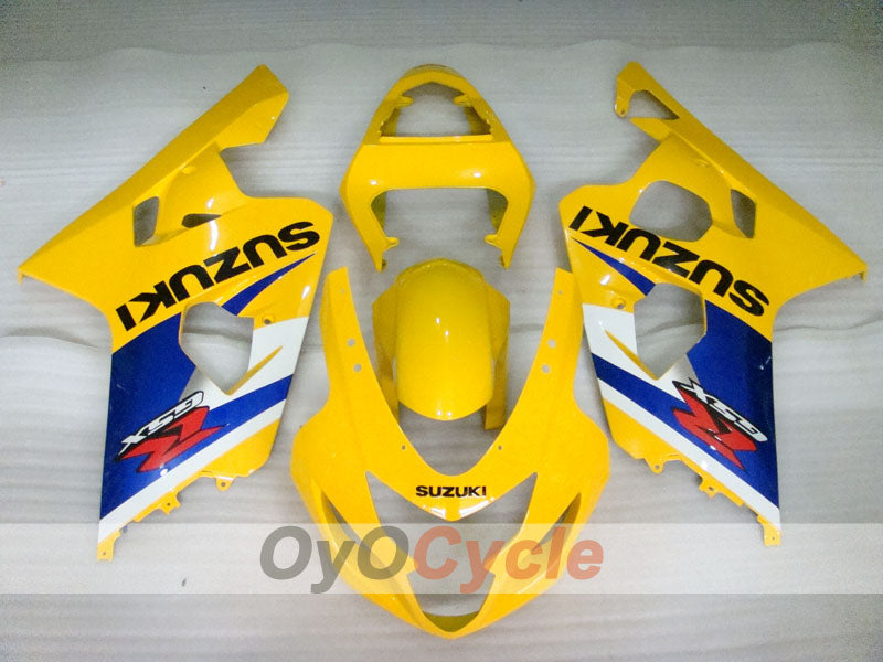 Injection Fairing kit for 04-05 GSXR600 - Yellow, Blue - Factory Style #OYO87901391 Secondary image