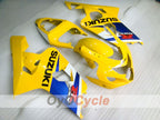 Injection Fairing kit for 04-05 GSXR600 - Yellow, Blue - Factory Style #OYO87901391