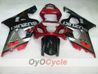Injection Fairing kit for 04-05 GSXR600 - Red, Black - Factory Style #OYO87901392