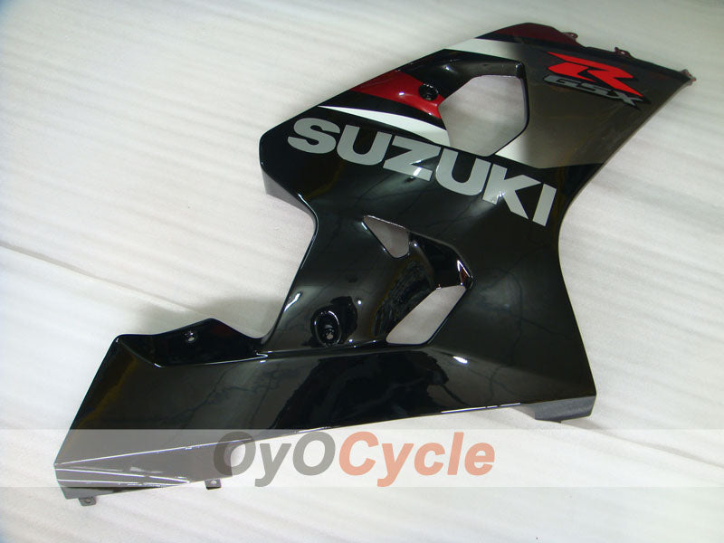 Injection Fairing kit for 04-05 GSXR600 - Red, Black - Factory Style #OYO87901392