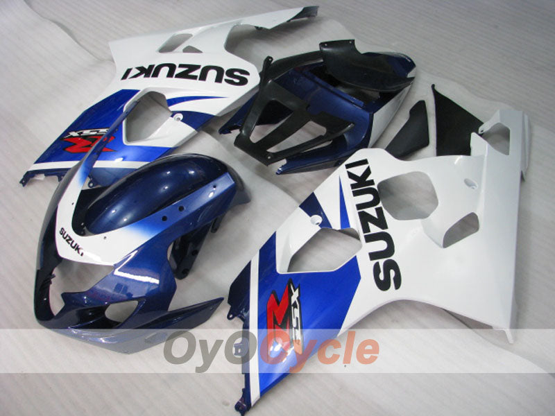 Injection Fairing kit for 04-05 GSXR600 - Blue, White - Factory Style #OYO87901406