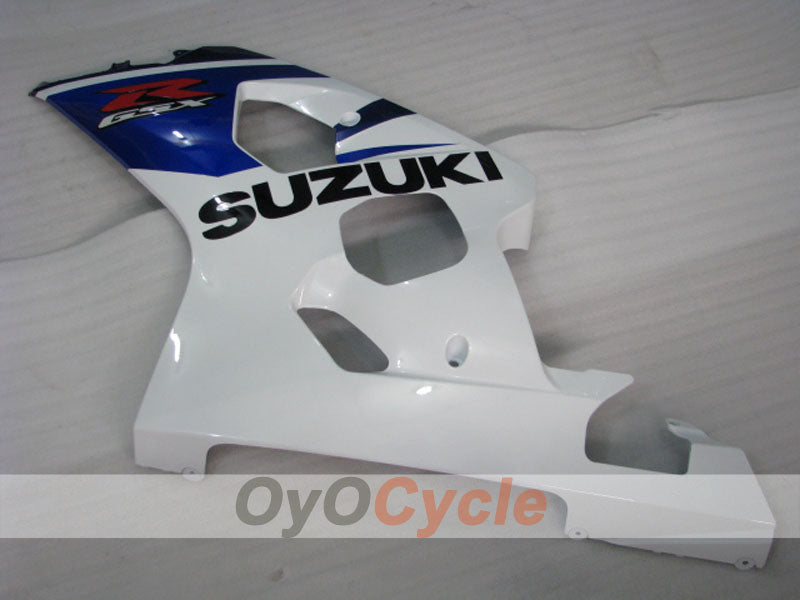 Injection Fairing kit for 04-05 GSXR600 - Blue, White - Factory Style #OYO87901406