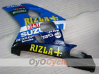 Injection Fairing kit for 04-05 GSX R750 - Blue, Black - Rizla+ #OYO87901233