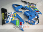 Injection Fairing kit for 04-05 GSX R750 - Blue, White - Rizla+ #OYO87901234