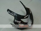 Injection Fairing kit for 04-05 GSX R750 - White, Black - West #OYO87901235