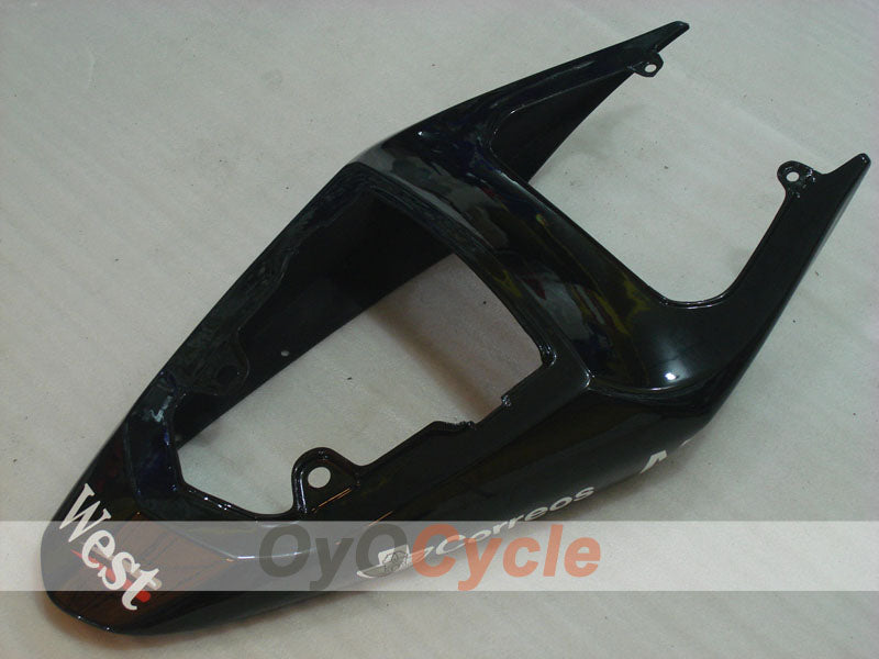 Injection Fairing kit for 04-05 GSXR600 - White, Black - West #OYO87901423