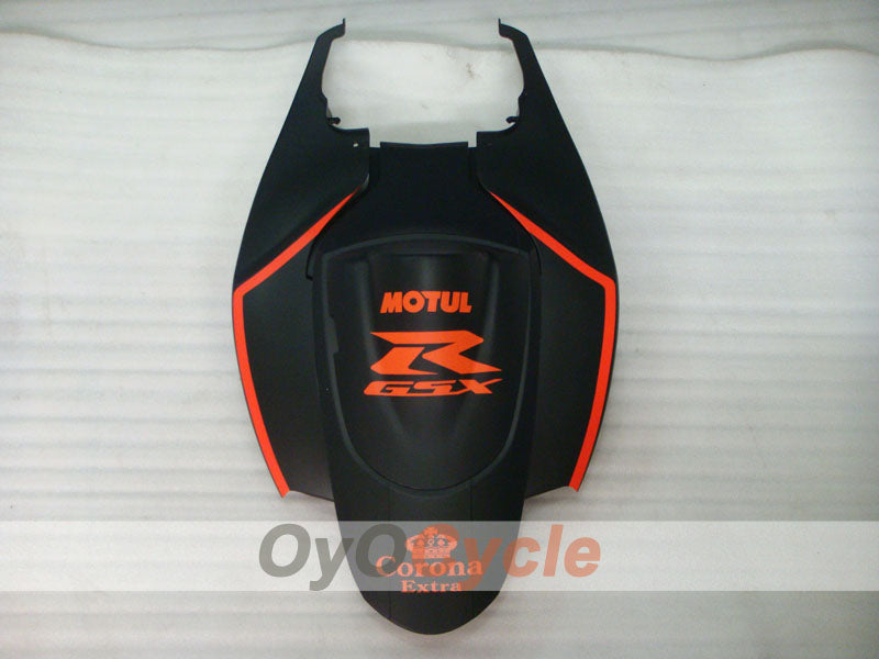 Injection Fairing kit for 06-07 GSX R600 - Orange, Black, Matte - Corona, MOTUL #OYO87901436