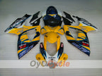 Injection Fairing kit for 06-07 GSX R600 - Yellow, Black - Corona, MOTUL #OYO87901437