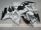 Injection Fairing kit for 06-07 GSX R600 - White, Black - Corona #OYO87901441