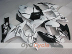 Injection Fairing kit for 06-07 GSX R600 - White, Black - Corona #OYO87901446