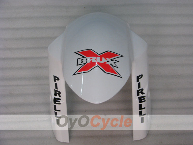 Injection Fairing kit for 06-07 GSX R600 - White, Black - Dark Dog #OYO87901461