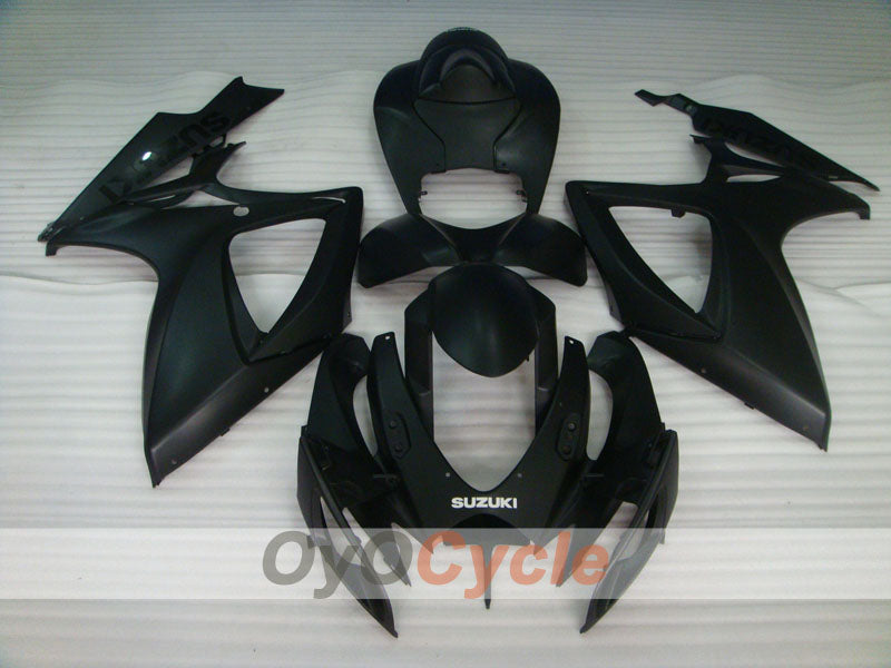Injection Fairing kit for 06-07 GSX R750 - Black, Matte - Factory Style #OYO87901283 Secondary image