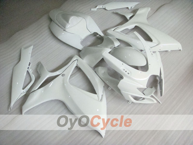 Injection Fairing kit for 06-07 GSX R750 - White - Factory Style #OYO87901285 Main image